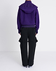 【26AW】シルバーフーデッドジップブルゾン