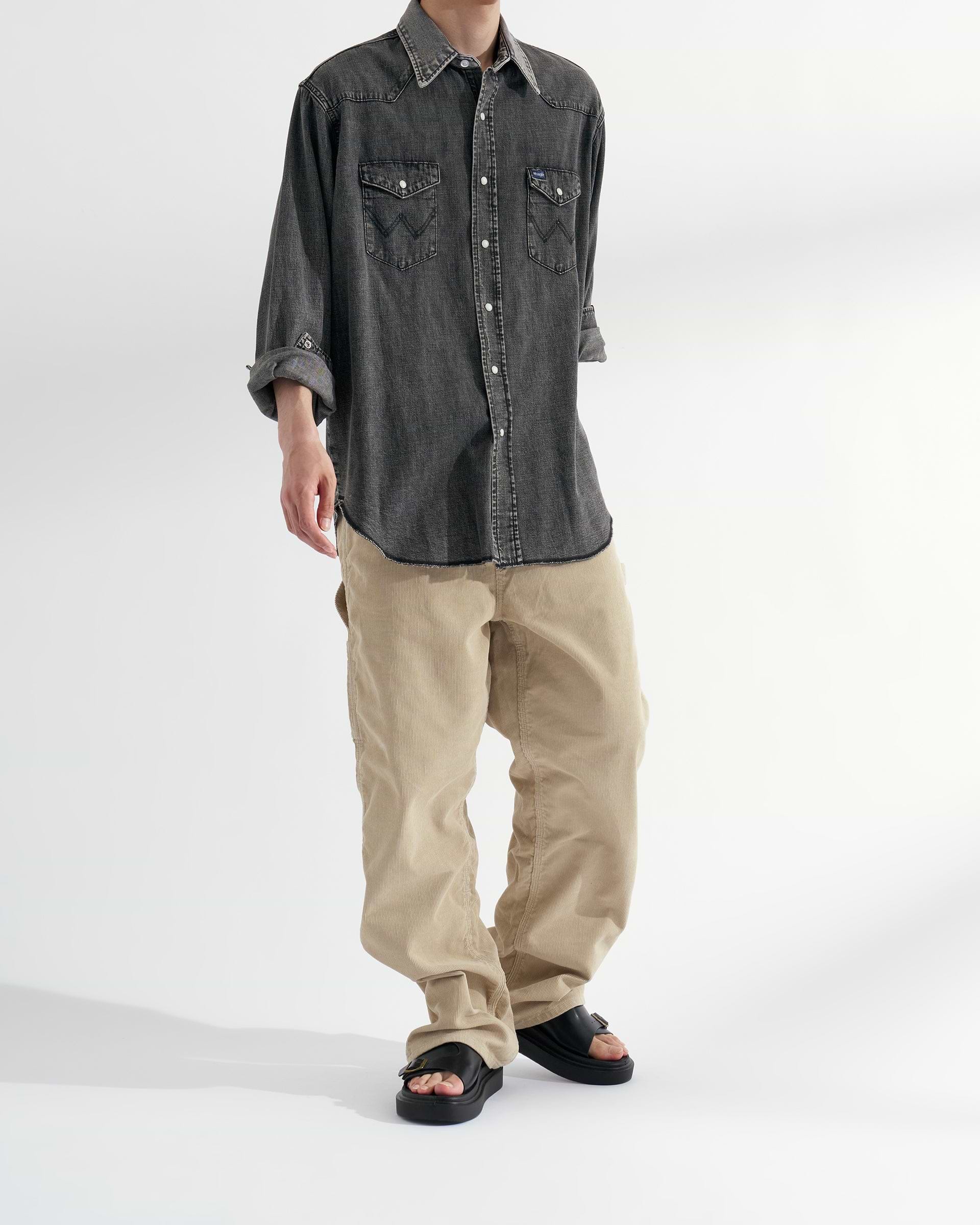 N.HOOLYWOOD】＜N.HOOLYWOOD COMPILE × WRANGLER＞シャツ