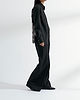 【26AW】レースバックパネルシャツ（ブラック）