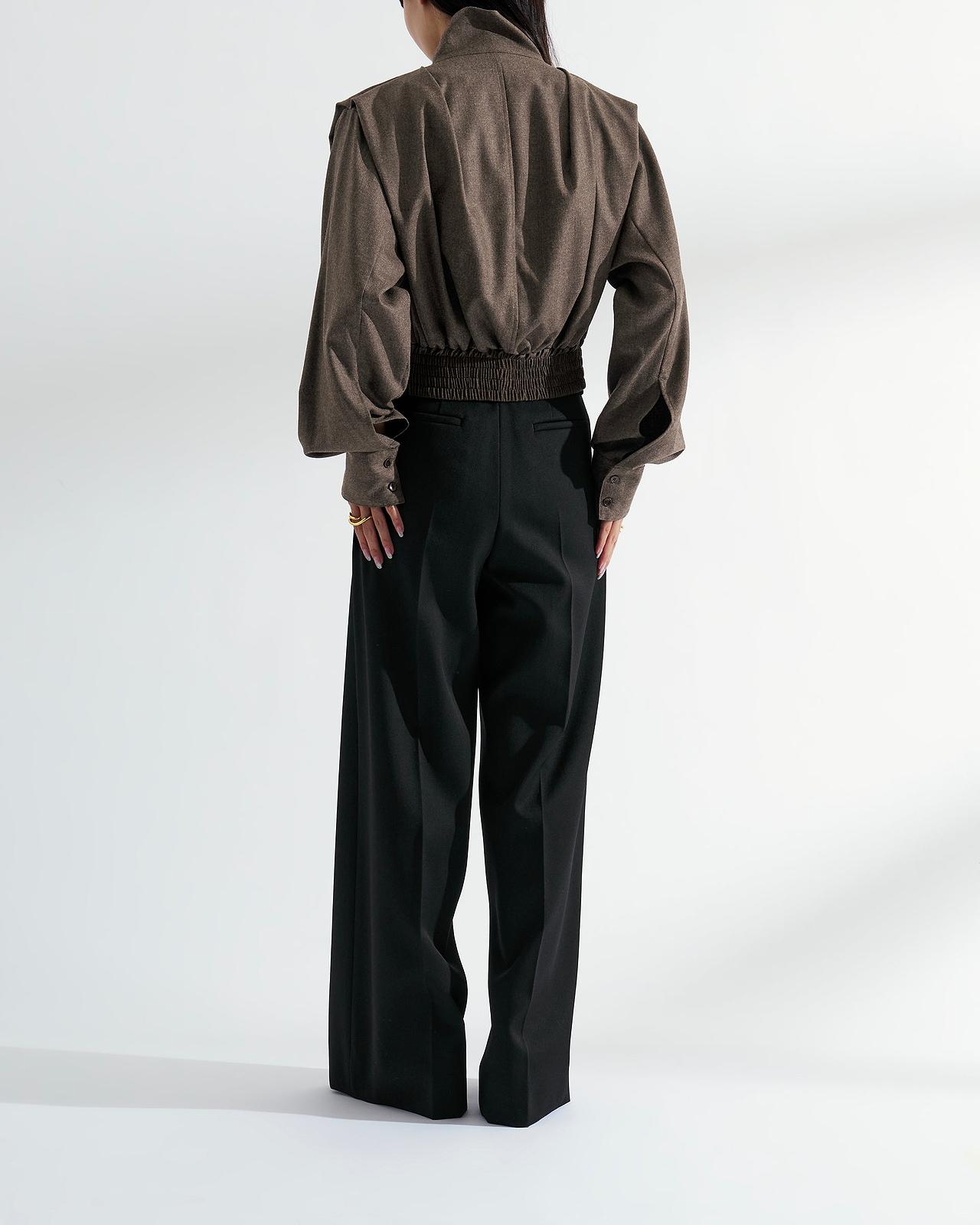 【26AW】ウールジップアップブルゾン