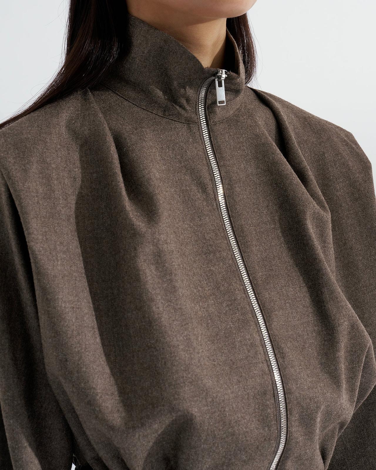 【26AW】ウールジップアップブルゾン