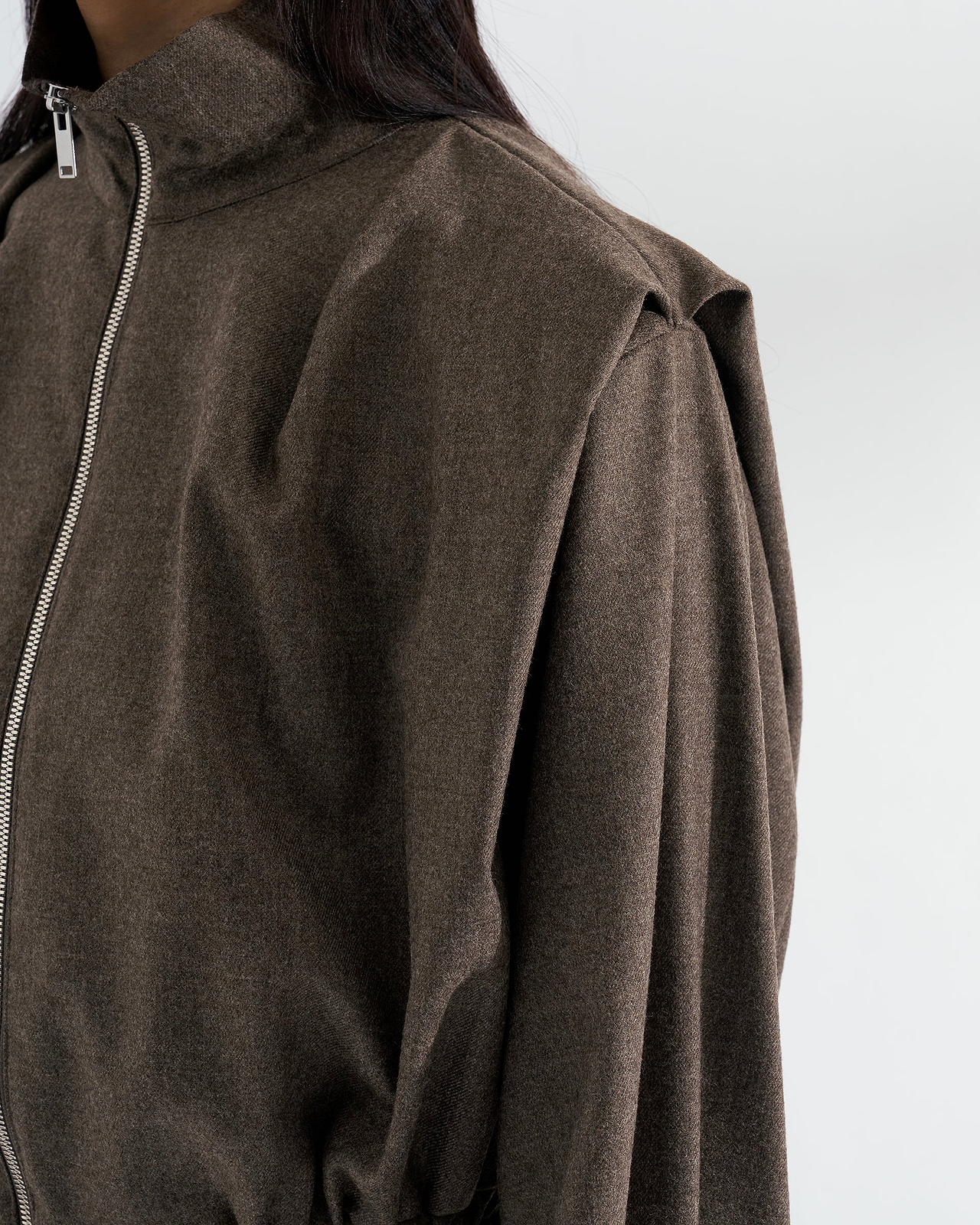 【26AW】ウールジップアップブルゾン