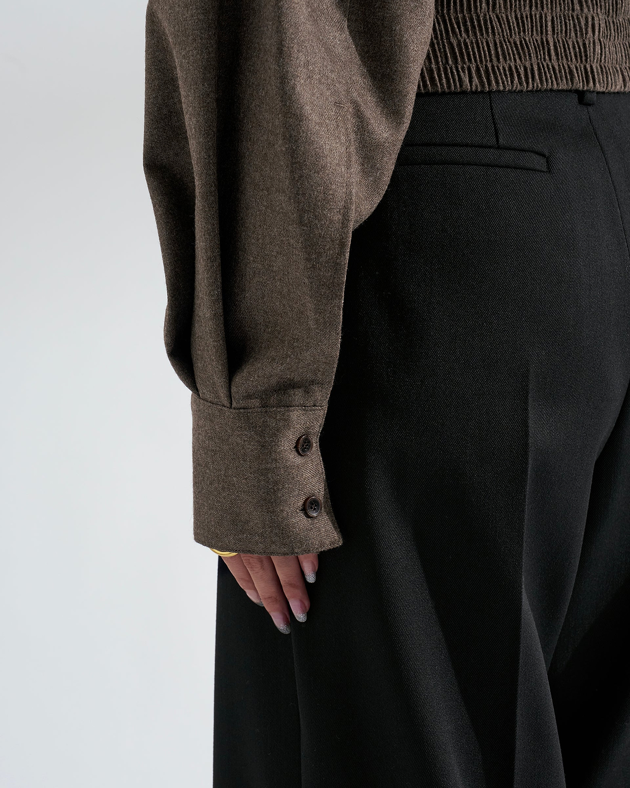 【26AW】ウールジップアップブルゾン