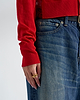 【26AW】ウールレースバックカーディガン