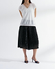 【26AW】ラッフルシフォンワイドショーツ