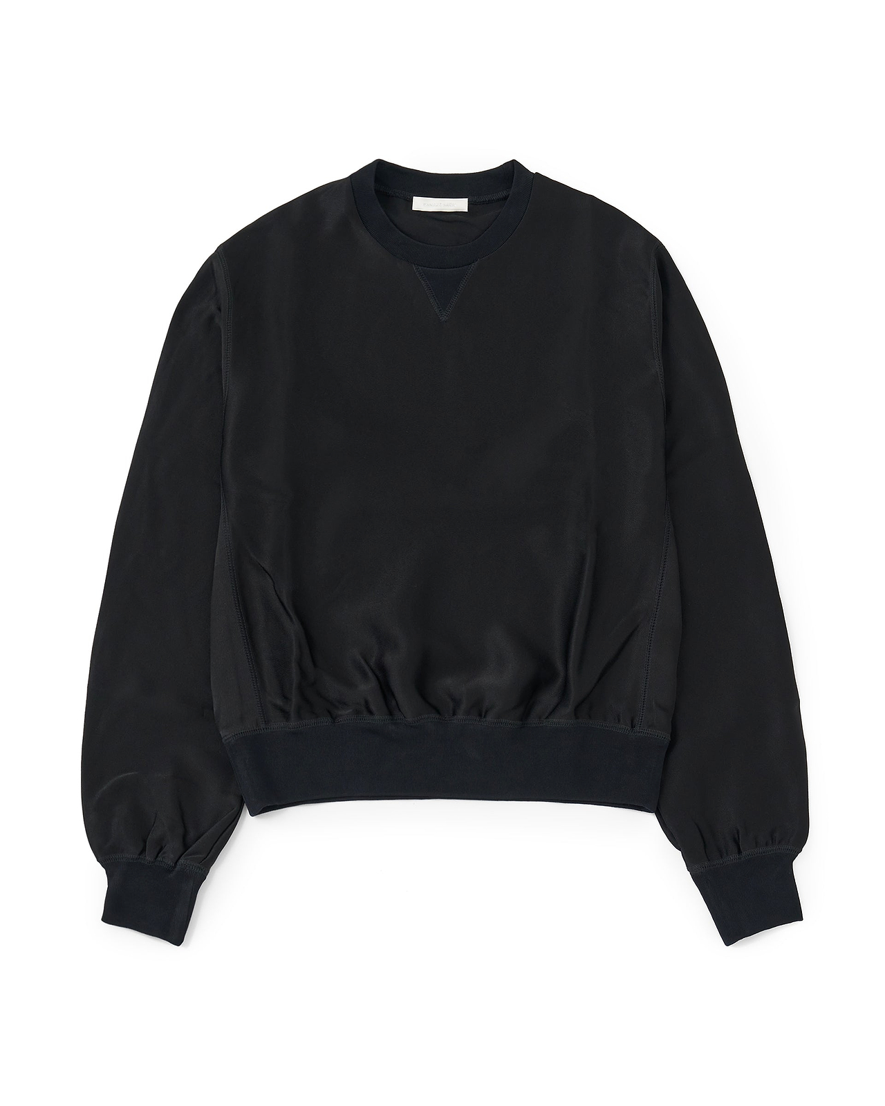 【26AW】サテンリバースウィーヴトップ