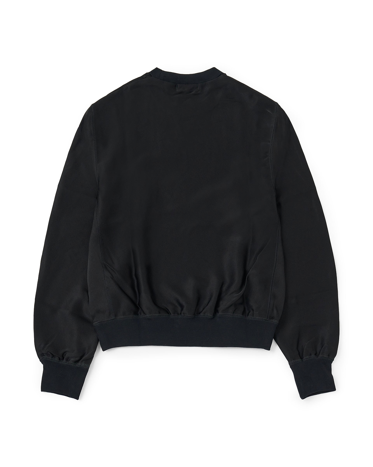 【26AW】サテンリバースウィーヴトップ