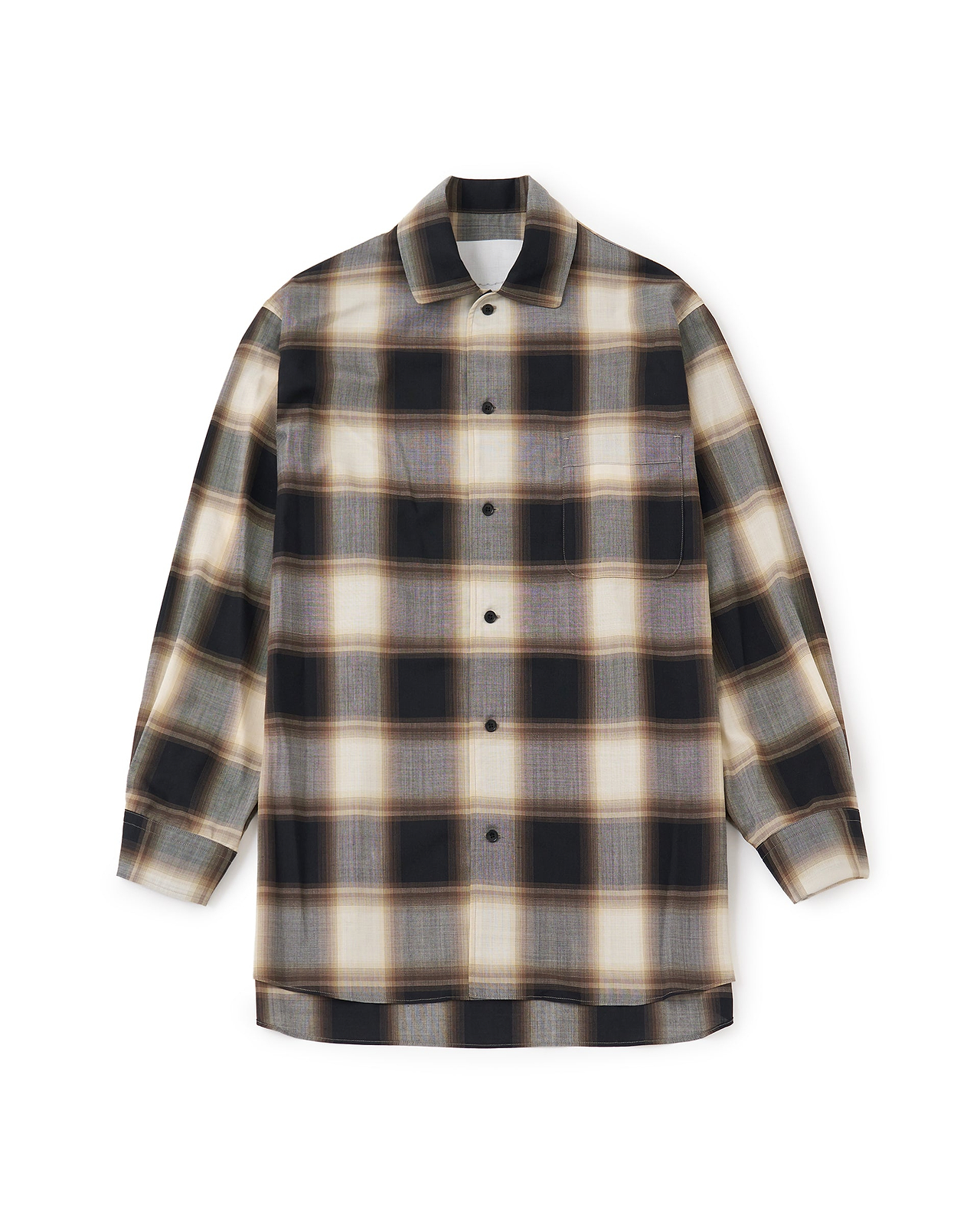 【26AW】カームオーバーサイズオープンカラーシャツ