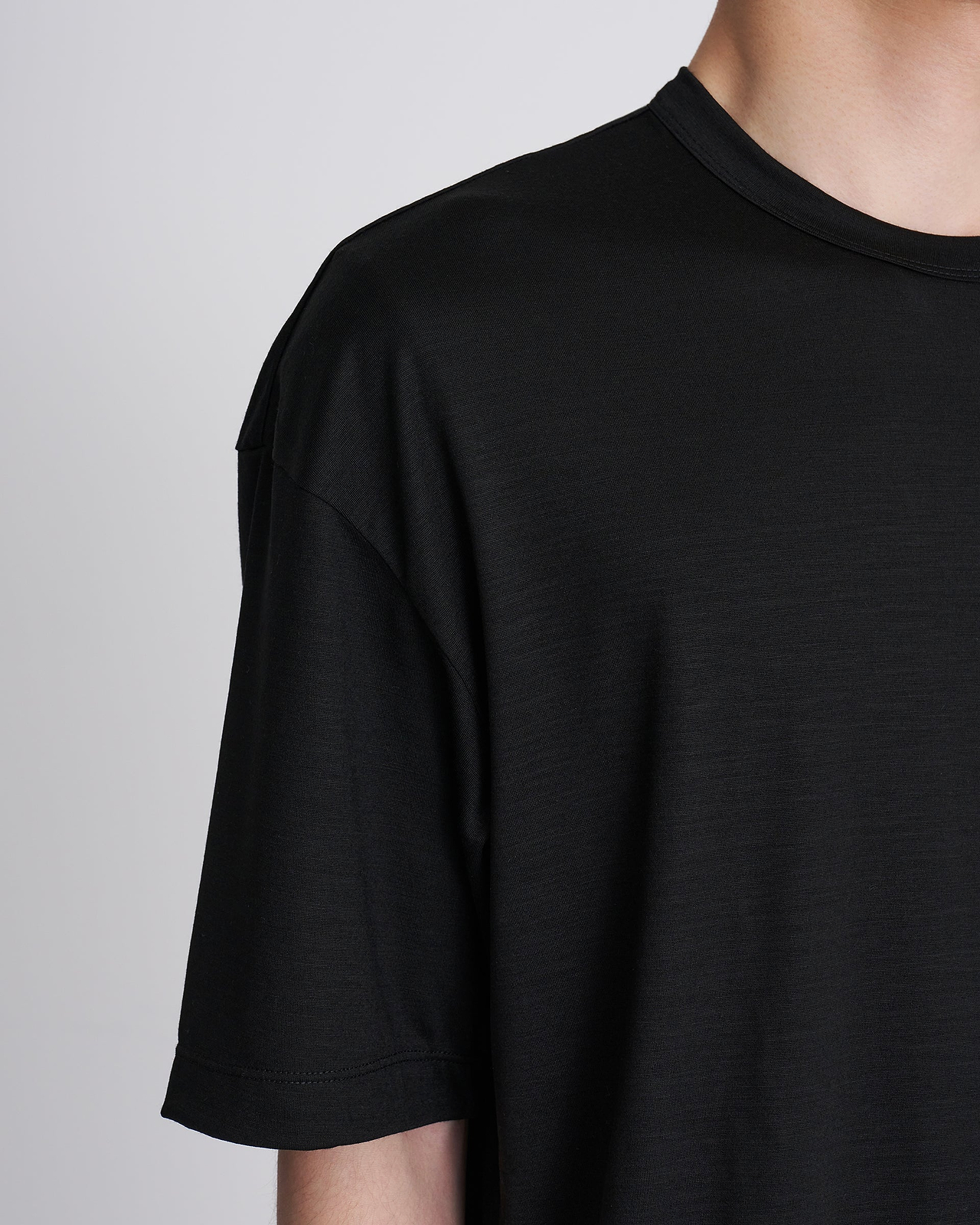 【26AW】SUPER160SウールソフトストラクチャーTシャツ