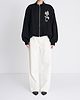【26AW】ハンドエンブロイダーバルーンジャーシージップアップトップ