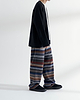 【26AW】ニットトラウザーズ（ネイティブボーダー）