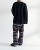 【26AW】ニットトラウザーズ（ネイティブボーダー）