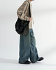 【26AW】レザーショルダーバッグ（ゴートスエードアンティークフィニッシュ）
