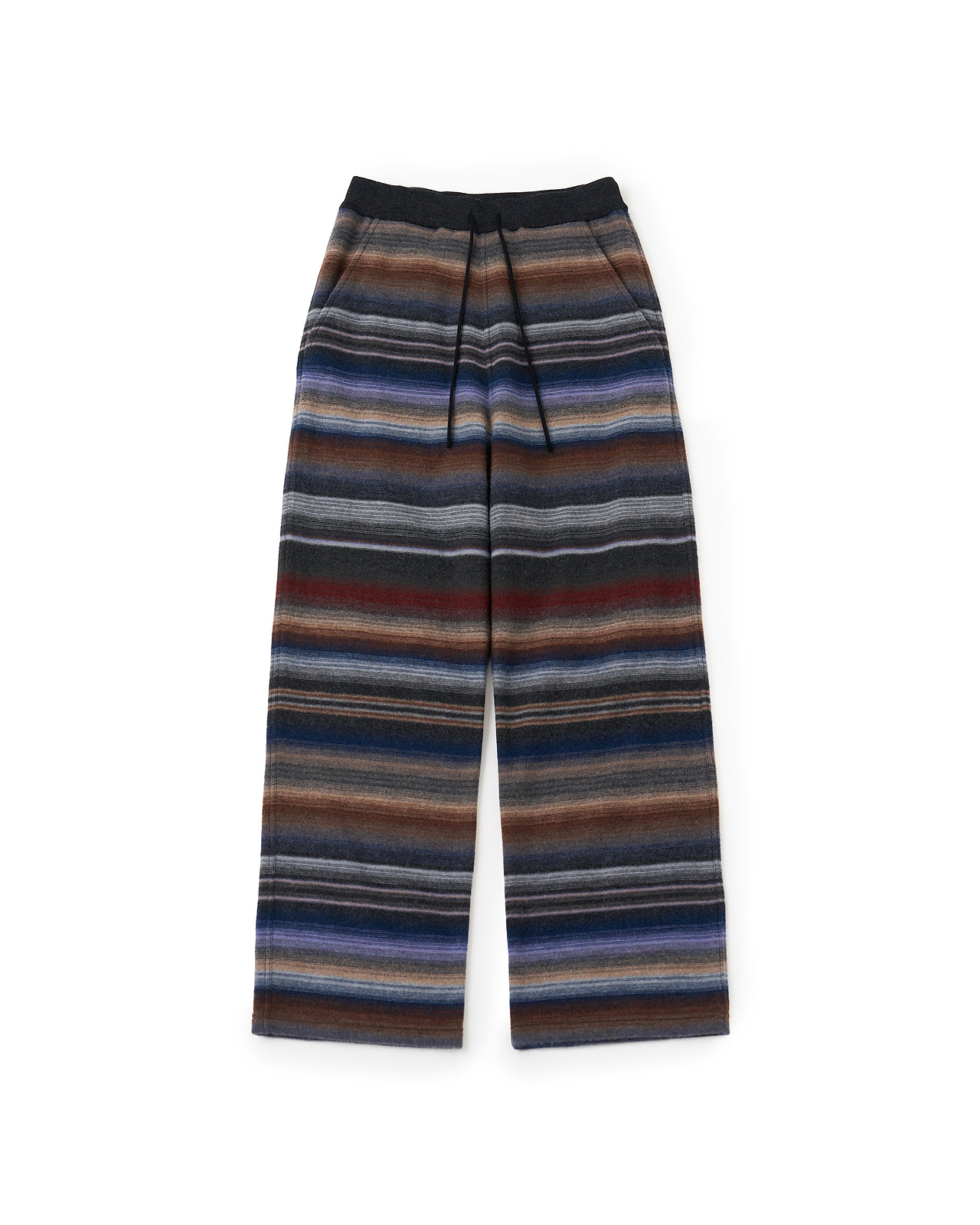 【26AW】ニットトラウザーズ（ネイティブボーダー）
