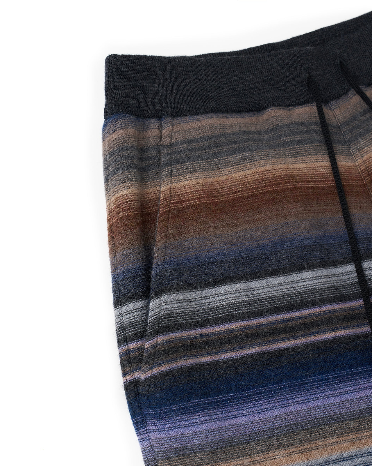【26AW】ニットトラウザーズ（ネイティブボーダー）