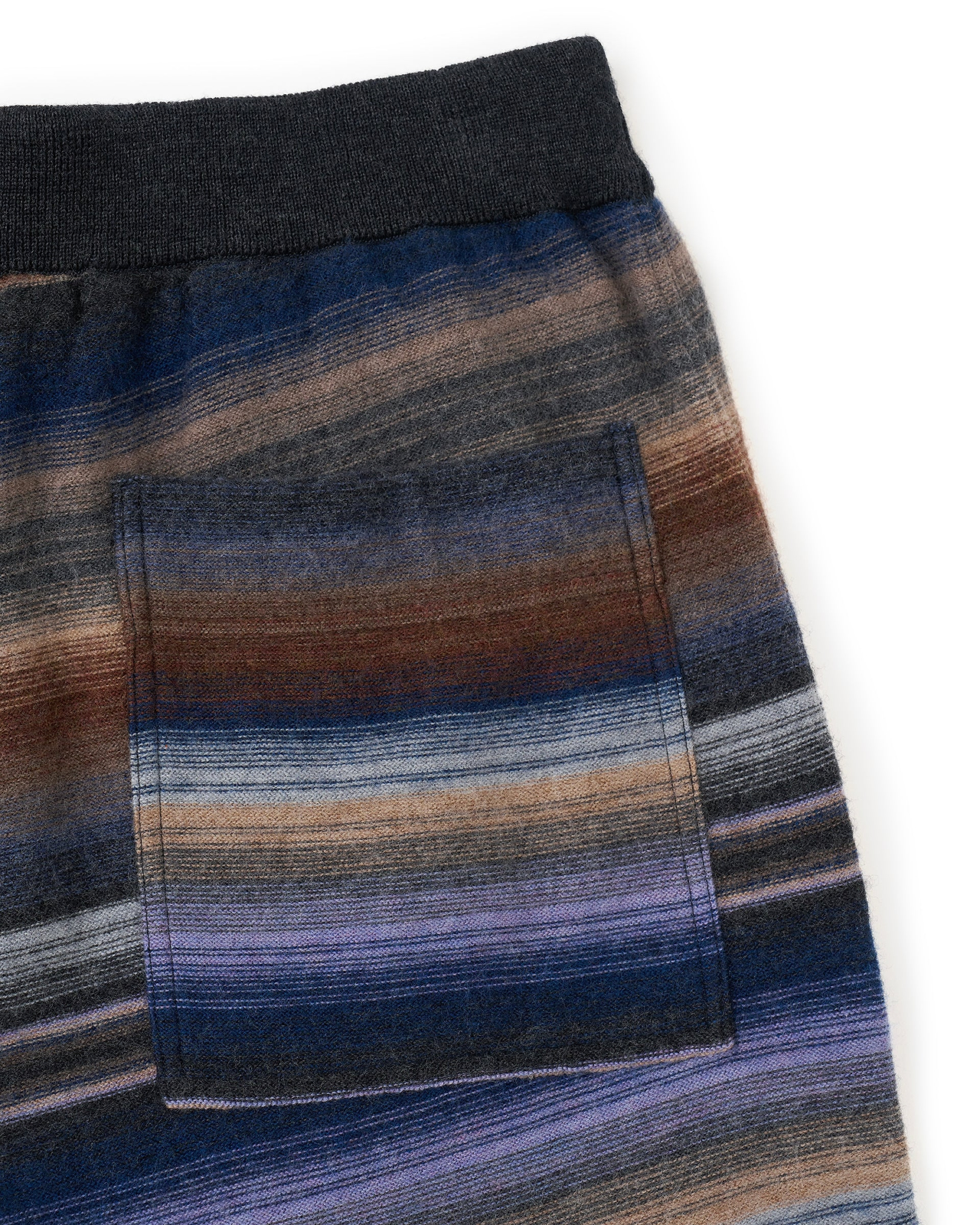 【26AW】ニットトラウザーズ（ネイティブボーダー）