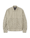 【26AW】ジップアップブルゾン(ボタニカルプリント)