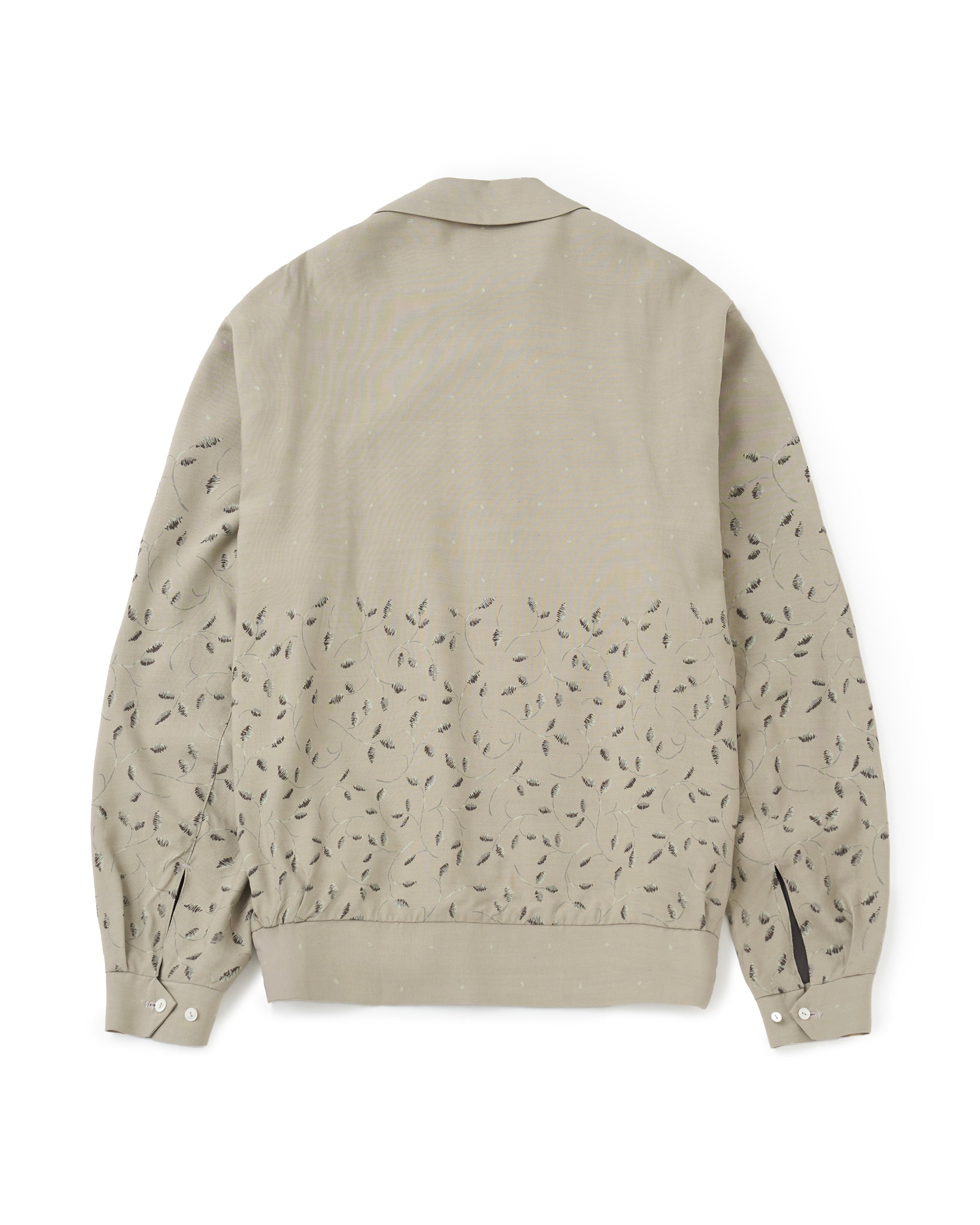ジャケット・アウター seven by seven Botanical print SEVEN BY SEVEN】ジップアップブルゾン（ボタニカルプリント
