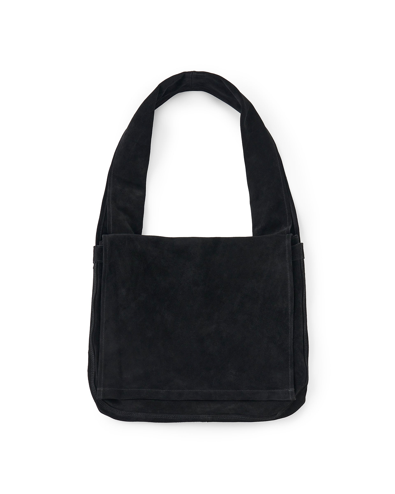 【26AW】レザーショルダーバッグ（カウスプリットレザー）
