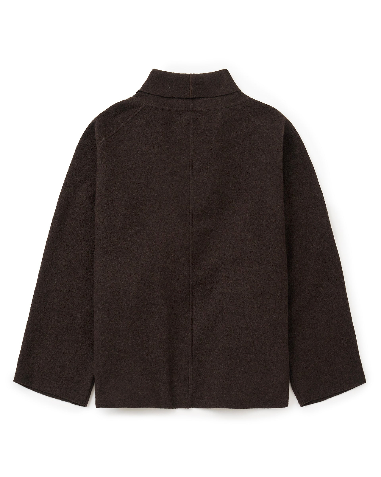 【26AW】カーディガンジャケット（ハードツイストクレープニット）