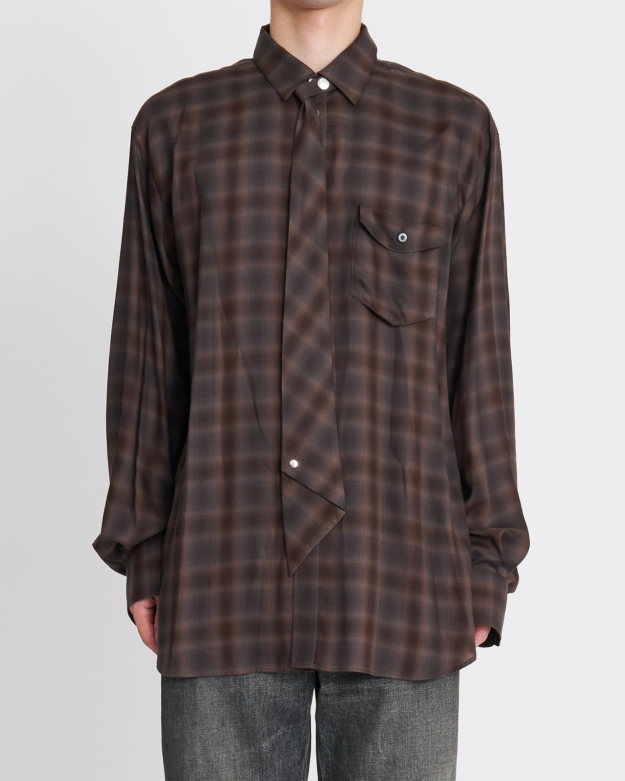 【26AW】ネクタイシャツ