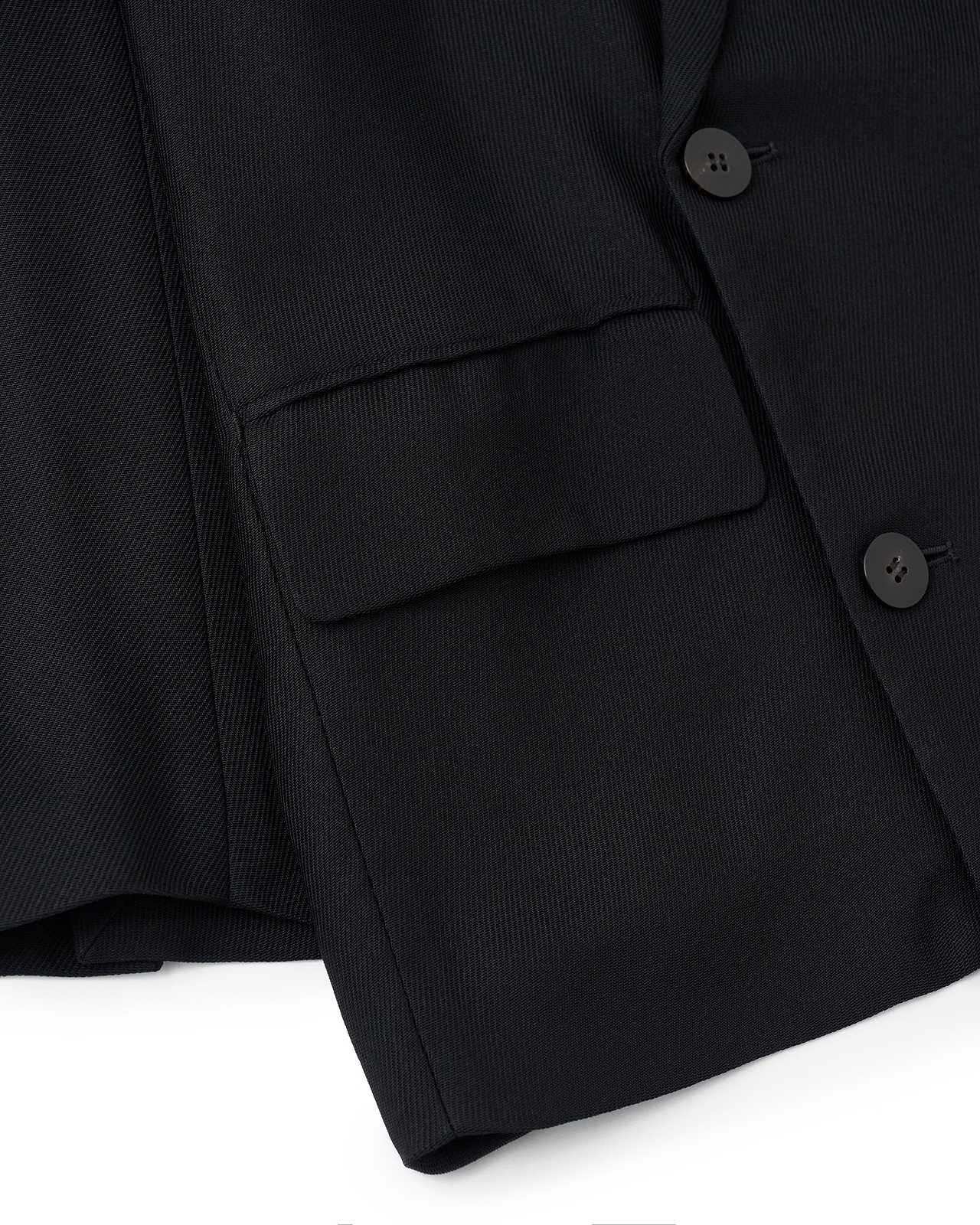 【26AW】ダブルブレステッドジャケット インレーヨントリコチン