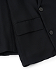 【26AW】ダブルブレステッドジャケット インレーヨントリコチン