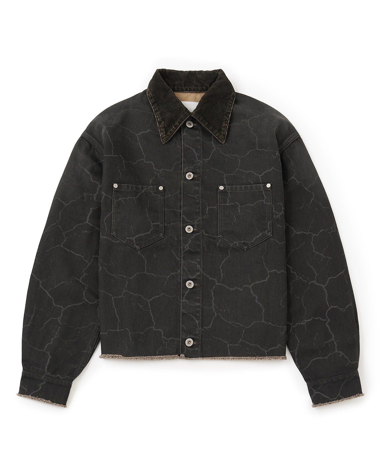 【26AW】クラックデニムジャケット