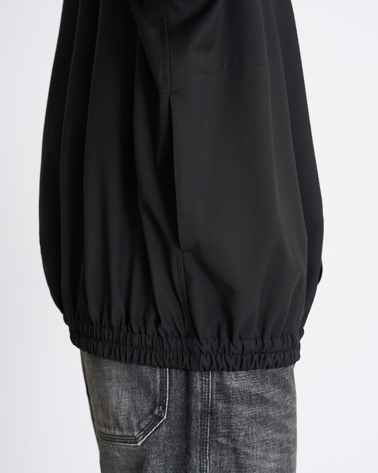 【26AW】スタンドカラーボリュームシャツ