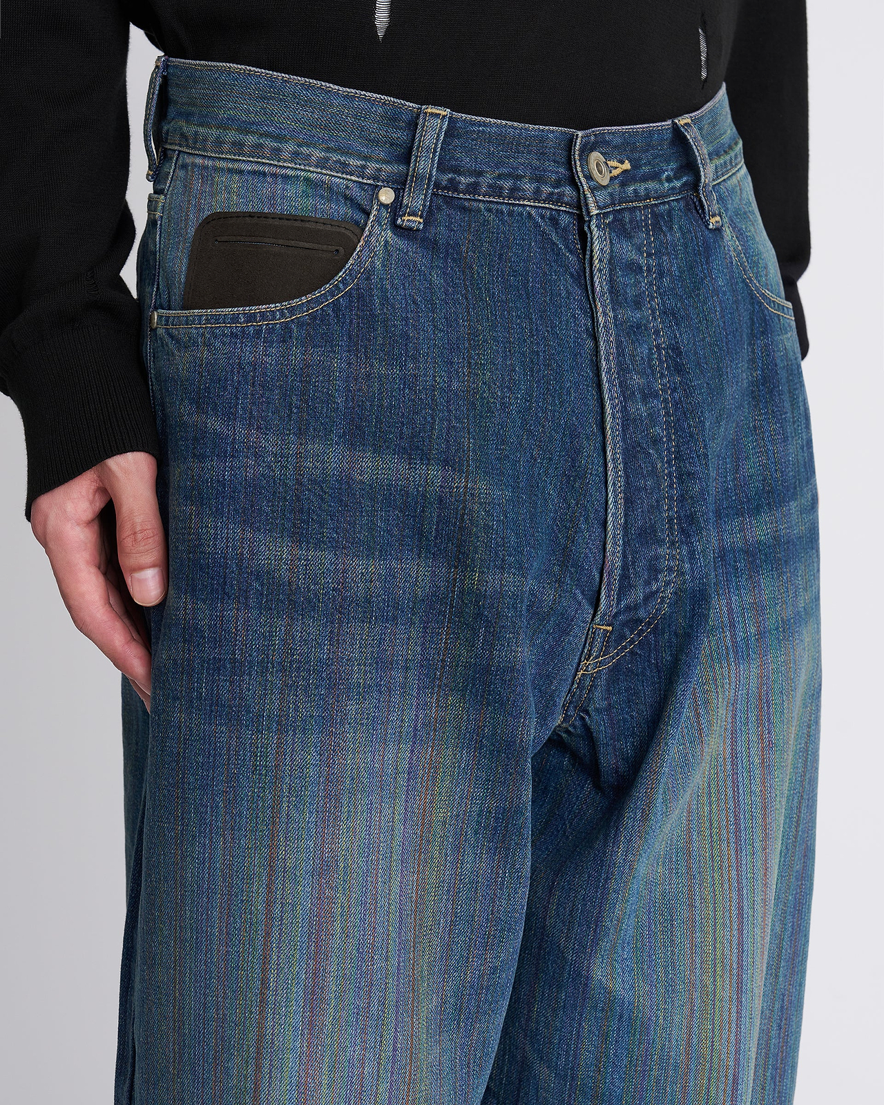 【26AW】NEWレインボーデニムパンツ