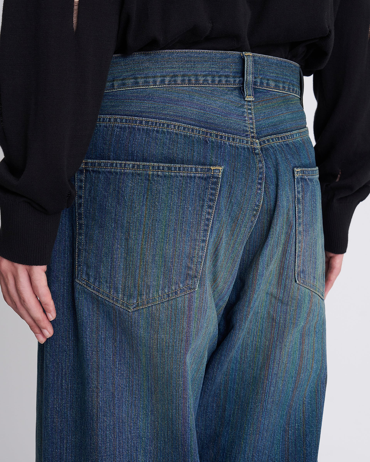 【26AW】NEWレインボーデニムパンツ