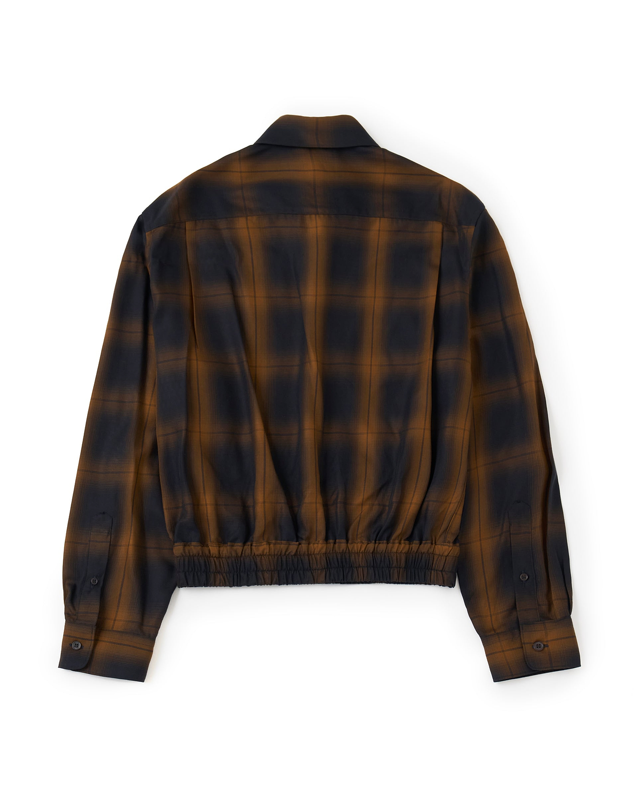 【26AW】エンブロイダードブルゾンシャツ