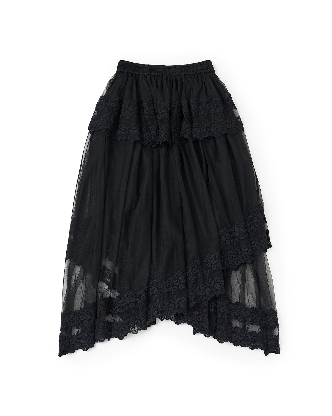 【26AW】ダンテルテープチュールスカート