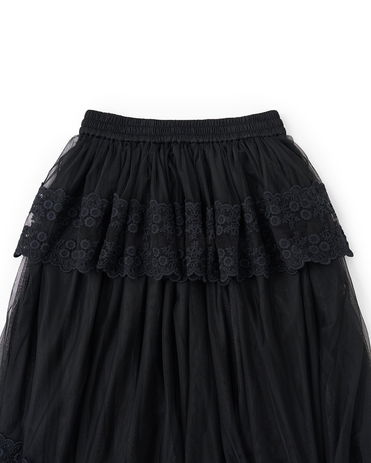 【26AW】ダンテルテープチュールスカート