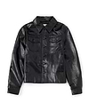 【26AW】フェイクレザープリーツクルージャケット