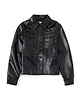 【26AW】フェイクレザープリーツクルージャケット