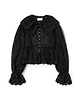 【26AW】ダンテルテープチュールブラウス
