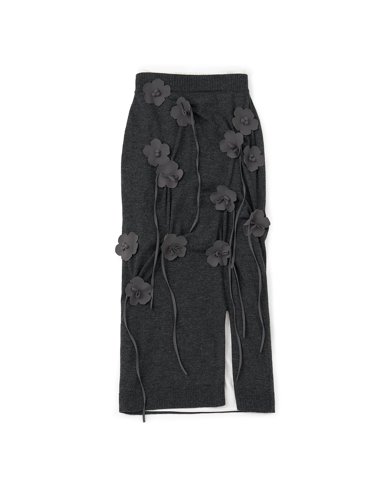 【26AW】エディスフラワーニットスカート