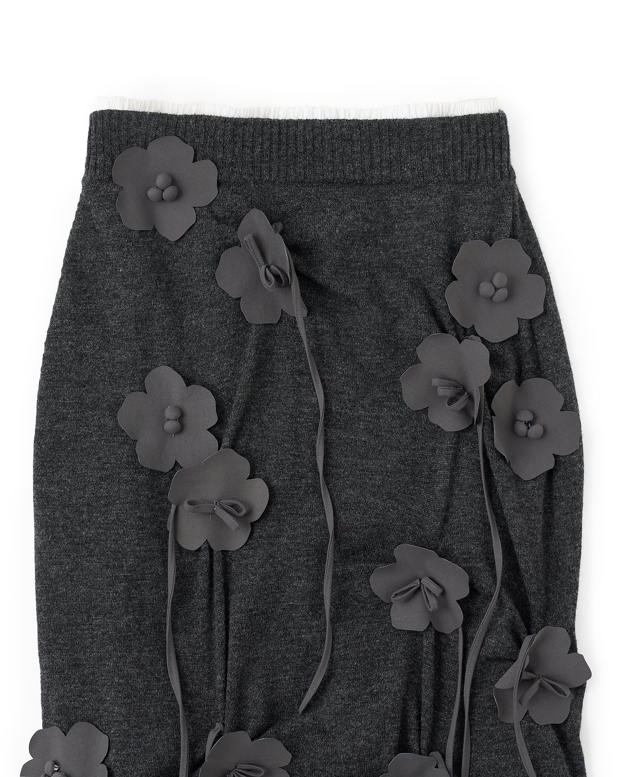【26AW】エディスフラワーニットスカート