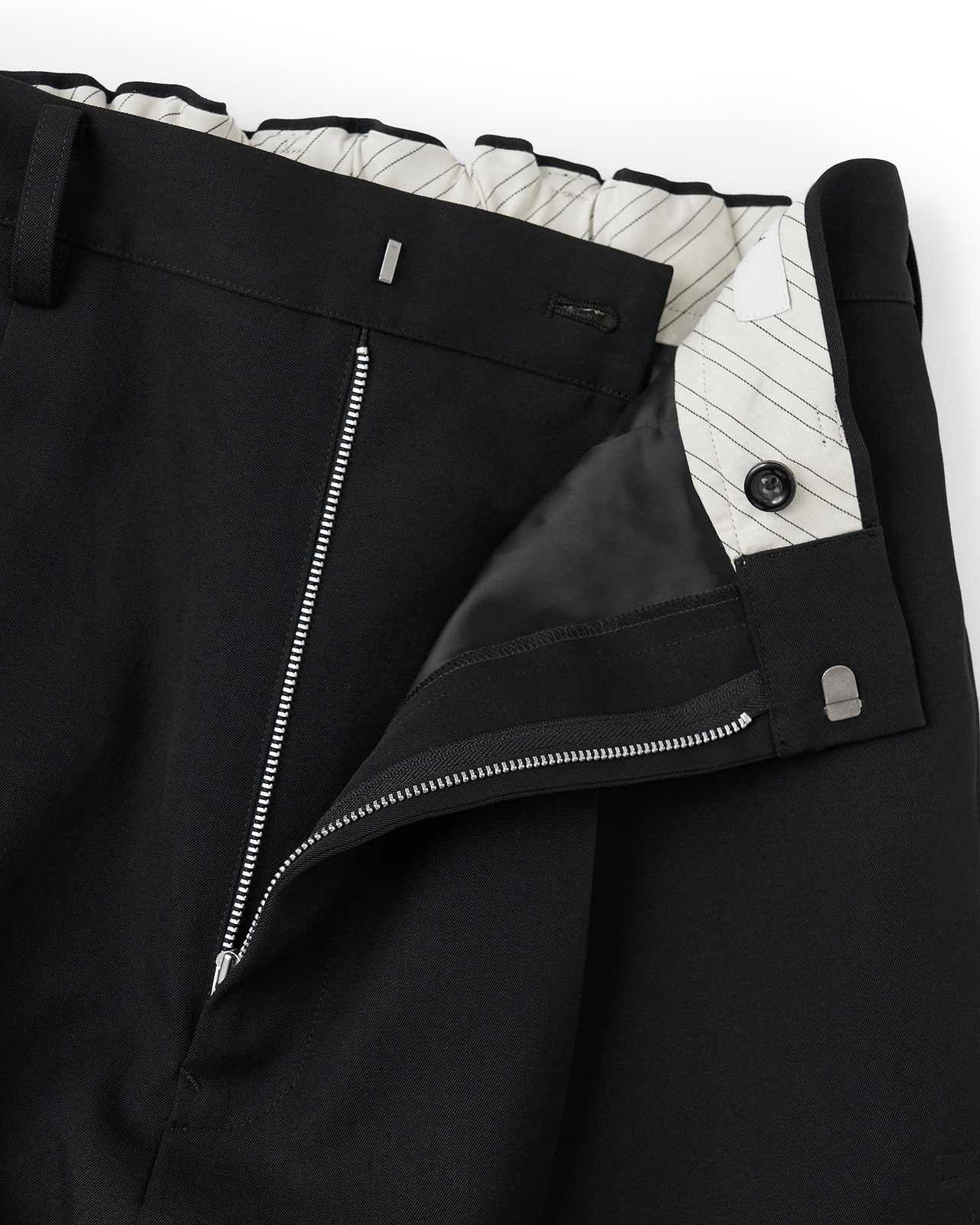 【26AW】サイドプレストレイヤードパンツ