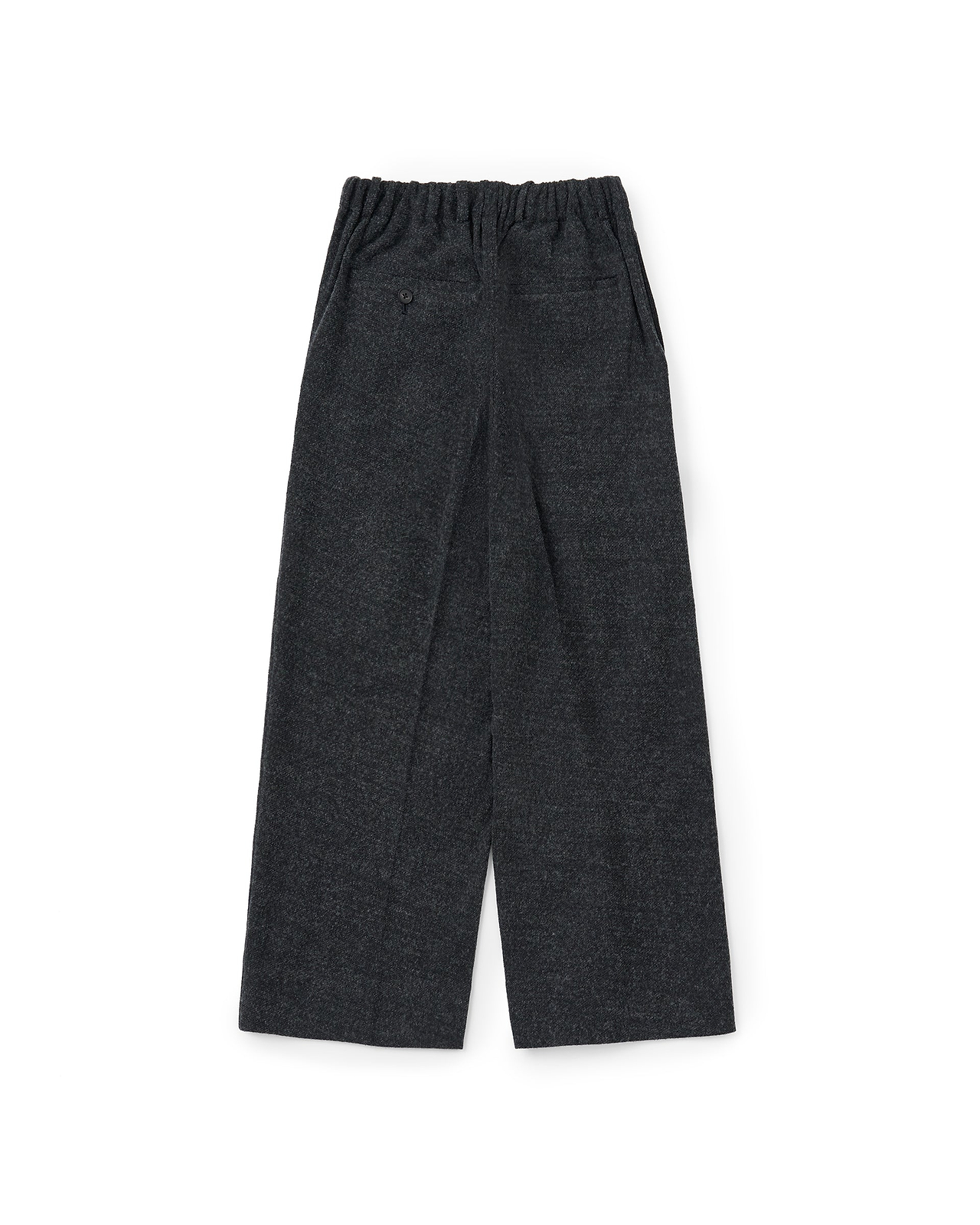 【26AW】エラスティックインタックワイドテーパードパンツ