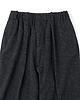 【26AW】エラスティックインタックワイドテーパードパンツ