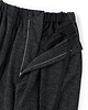 【26AW】エラスティックインタックワイドテーパードパンツ