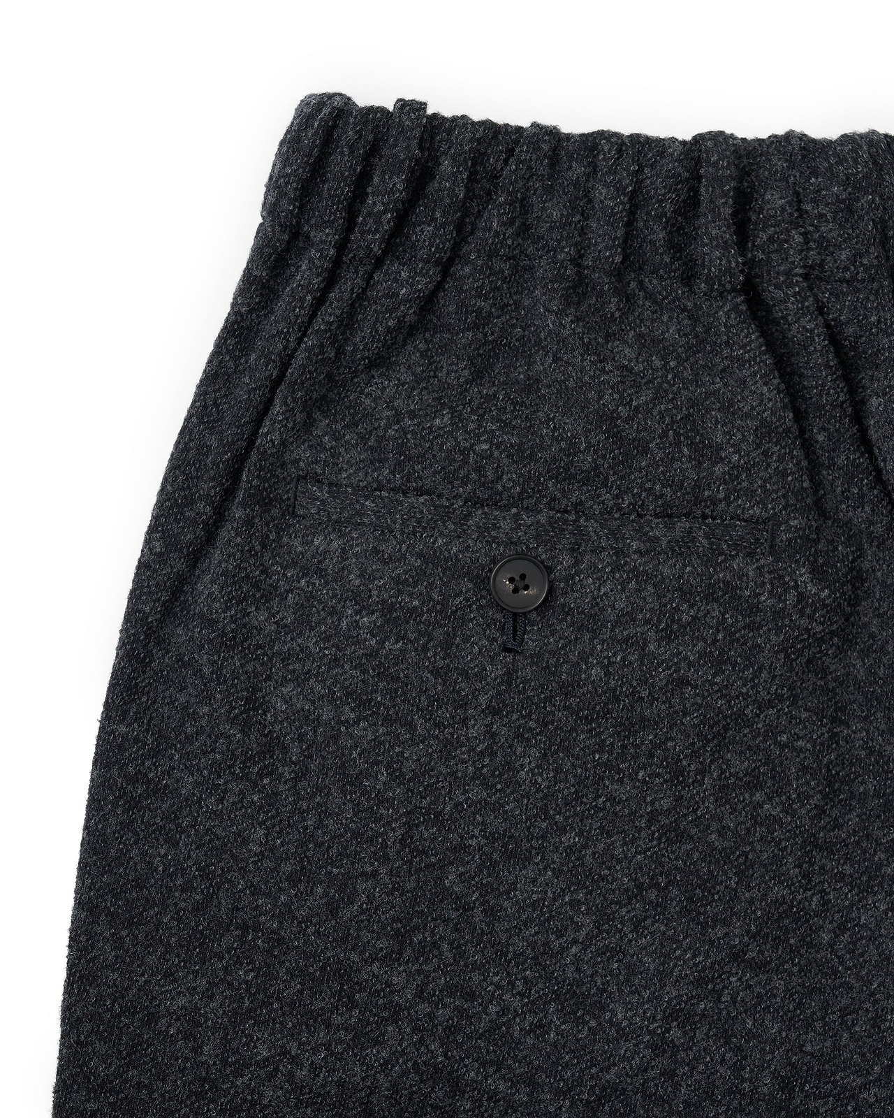 【26AW】エラスティックインタックワイドテーパードパンツ
