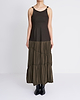 【26AW】ハイストレッチギャザーティアードドレス