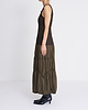 【26AW】ハイストレッチギャザーティアードドレス
