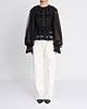 【26AW】ダンテルテープチュールブラウス
