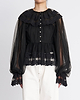 【26AW】ダンテルテープチュールブラウス