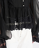 【26AW】ダンテルテープチュールブラウス