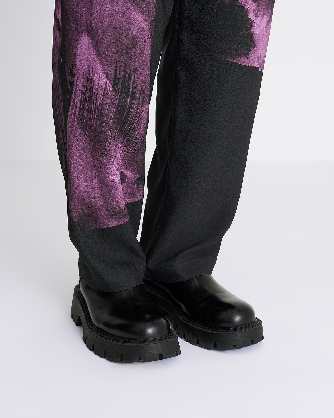 【26AW】テープベルト1タックパンツ
